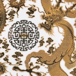 Dragon and Phoenix Chinese Ornament Plate