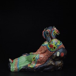 Old Time Chinese Lady Figurine