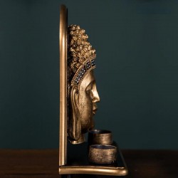 Buddha Candle Holder Incense Burner - 46 Bazar Online Store