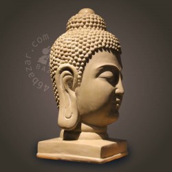 Decorative Brownish-yellow Gautama Buddha Head