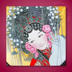 Chinese Opera Chinese Ornament Plate