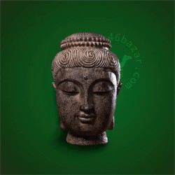 Stone texture Resin Gautama Buddha Shakyamuni Ornament Head