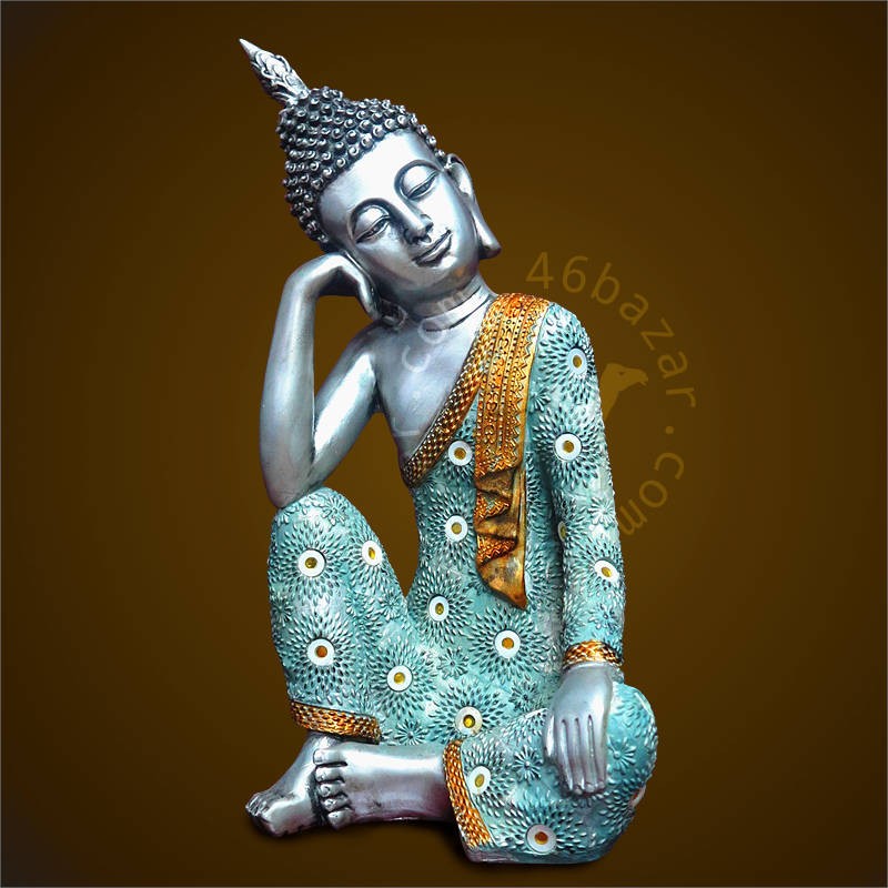 Southeast Asian Sitting Buddha Shakyamuni Decorative Statue